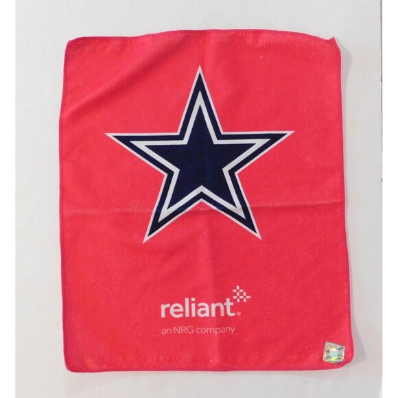 Dallas Cowboys Reliant Game Day Rally Towel 15" x 18" Pink Reliant - Picture 1 of 5